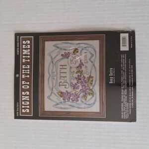 Counted Cross Stitch Bath Soap Extra Signs Of The Times By Joan Marchie …
